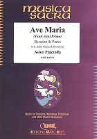 Ave Maria (Tanti Anni Primo) by Astor Piazzolla/ bassoon + piano
