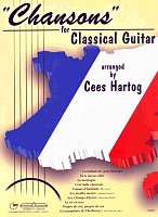 Chansons for Classical Guitar arranged by C.Hartog / kytara