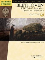 BEETHOVEN - SONATA in C-Sharp Minor, Op.27, No.2 (Moonlight) + Audio Online  piano solo