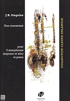 DUO CONCERTANT by J.B.Singelée / skladba pro sopránový a altový saxofon s klavírním doprovodem