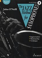 The Jazz Method for Alto Sax by John O'Neill + Audio Online