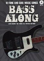 Bass Along: 10 Funk and Soul Music Songs + CD / basová kytara a tabulatura