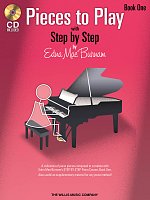 Pieces to Play 1 by Edna Mae Burnam + CD / bardzo proste utwory na fortepian