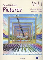 PICTURES 1 by Daniel Hellbach + CD / klarnet i fortepian