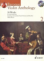 Baroque Violin Anthology 2 + CD / skrzypce i fortepian