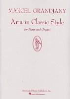 Grandjany: Aria in Classic Style for Harp + Organ