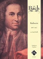 Bach: Badinerie BWV 1067 for 4 guitars / skladba pro kytarový kvartet (čtyři kytary)