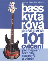 Baskytarová posilovna (modrá) / 101 exercises to improve technique, flexibility and endurance (in Czech)