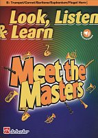 LOOK, LISTEN & LEARN - Meet the Masters + Audio Online / trumpet + piano