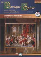 THE BAROQUE SPIRIT 2 + CD / 21 intermediate to early advance piano solos