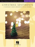 Christmas Sentiments / easy piano - 19 nostalgic songs