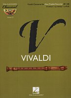 Classical Play Along 13 - Vivaldi: Concerto in A minor RV.108 + CD / altová zobcová flétna
