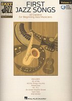 Easy Jazz Play Along 1 - First Jazz Songs + Audio Online / 18 jazzových standardů pro začátečníky