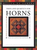 TRIOS & QUARTETS FOR HORNS / partitura + party