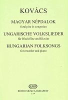 Hungarian Folksongs for recorder and piano