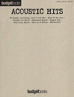 Budgetbooks - ACOUSTIC HITS - piano/ vocal/ guitar