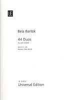 44 DUOS 1 (No.1-25) by Béla Bartók - dvoje housle