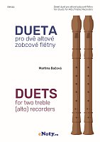 Duets for two treble (alto) recorders