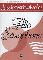 CLASSIC FESTIVAL SOLOS 1 for ALTO SAX - piano accompaniment