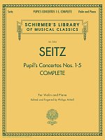 SEITZ – Pupil's Concertos No.1-5 - COMPLETE - skrzypce & fortepian