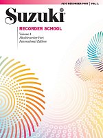 SUZUKI ALTO RECORDER SCHOOL 1 - recorder part