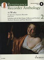 Renaissance Recorder Anthology 2 + Audio Online / flet prosty i fortepian