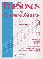 POPSONGS 3 for Classical Guitar by Cees Hartog