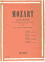 MOZART - CONCERTO in Bb, Op.107, K.622 for Clarinet and Piano / klarinet a klavír