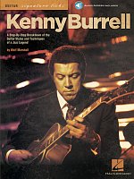 Kenny Burrell: Guitar Styles & Techniques + CD / kytara + tabulatura