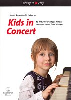 Kids in Concert - jednoduché přednesové skladbičky pro děti - klavír