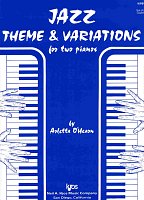 JAZZ THEME & VARIATIONS for two pianos - 2 pianos 4 hands