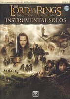 LORD OF THE RINGS - INSTRUMENTAL SOLOS + CD / viola + piano