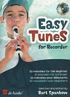 Easy Tunes for Recorder + CD / jednoduché skladbičky pro zobcovou flétnu
