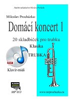 Home Concert 1 - CLASSICAL MUSIC + CD / trumpet and piano (PDF)