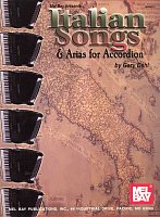 Italian Songs & Arias for Accordion / akordeon