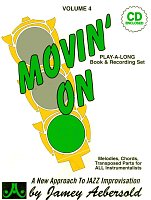 AEBERSOLD PLAY ALONG 4 - MOVIN' ON + CD