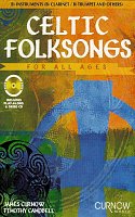 CELTIC FOLKSONGS FOR ALL AGES + CD  Bb nástroje