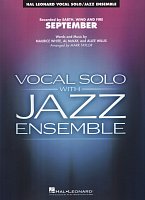 SEPTEMBER - Vocal Solo with Jazz Ensemble / score and parts