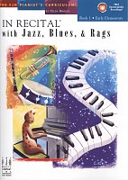 In Recital with Jazz, Blues & Rags 1 + Audio Online / 1 klavír 4 ruce