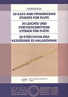 Gariboldi: 30 Easy and Progressive Studies for flute