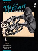 MOZART - 12 Pieces for Two French Horns (12 skladeb pro dva lesní rohy) + CD