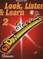 LOOK, LISTEN & LEARN 2 + Audio Online / škola hry na příčnou flétnu