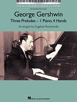 GEORGE GERSHWIN - Three Preludes / 1 fortepian 4 ręce