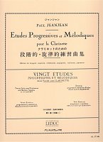 Jeanjean: Etudes Progressives & Melodiques 1 / twenty fairly easy progressive and melodic studies for clarinet