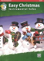 Easy Christmas Instrumental Solos (Level 1) + CD / klavírní doprovod