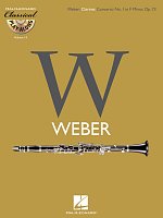 CLASSICAL PLAY ALONG 14 - Weber: Clarinet Concerto No.1 in F Minor, Op.73 + CD / klarinet