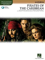 PIRATES OF THE CARIBBEAN + Audio Online / lesní roh (f horn)