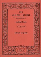 Fauré: ÉLÉGIE Op.24 / violin (violoncello) and piano