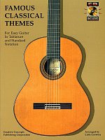 Famous Classical Themes for Easy Guitar + CD / gitara & tabulatura