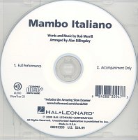 Mambo Italiano - ShowTrax CD (CD with accompaniment)